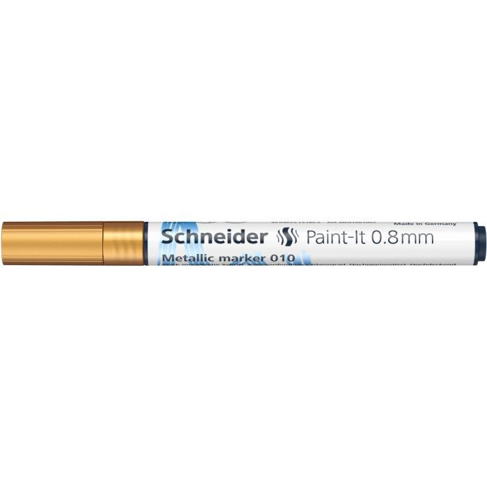 Маркер Schneider Paint-It 0,8 металлик, золотой (ML01001066)