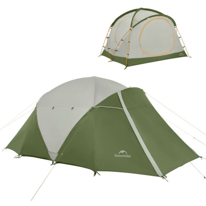 Палатка Naturehike KOTA 4 CNK2450WS041, темно-зелений (6927595777886)