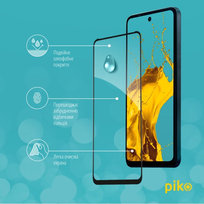 Стекло защитное Piko Full Glue Tecno Spark Go 2024 Black (1283126589133) изображение 4