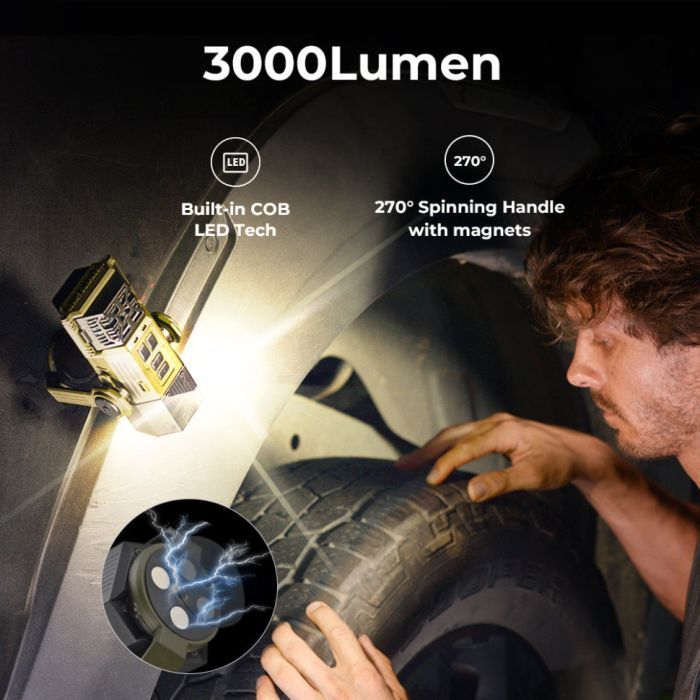 Фонарь Flextail антимоскітний Flextail Evo Repel, зелений (ER4800-GN-i) изображение 3