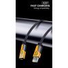 Дата кабель USB-C + USB-A to Lightning+USB-C 1.0m 65W X207 black WUW (6972573336524) изображение 4