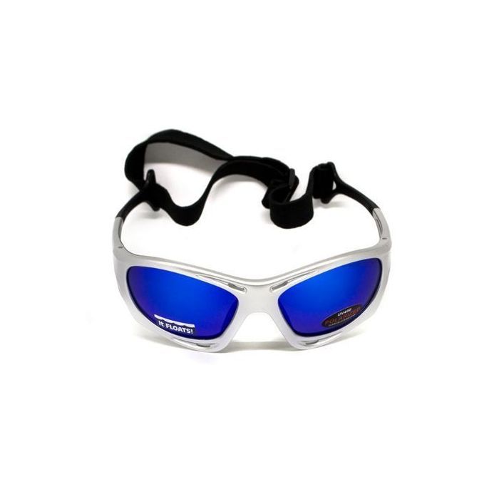 Сонцезахисні окуляри BluWater Hydro Polarized (G-Tech™ blue) Anti-Fog Сині дзеркальні в чорній оправі (BW-HYD-GTB12) зображення 2
