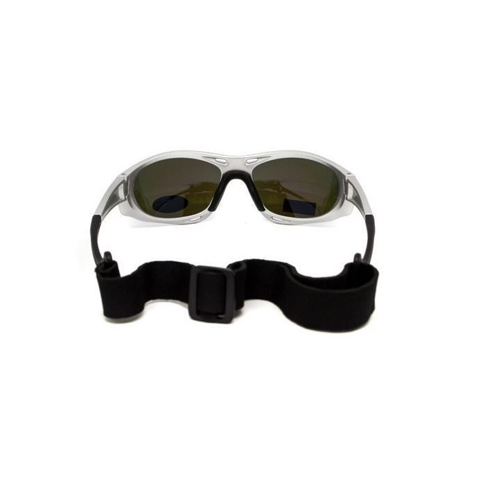 Сонцезахисні окуляри BluWater Hydro Polarized (G-Tech™ blue) Anti-Fog Сині дзеркальні в чорній оправі (BW-HYD-GTB12) зображення 5