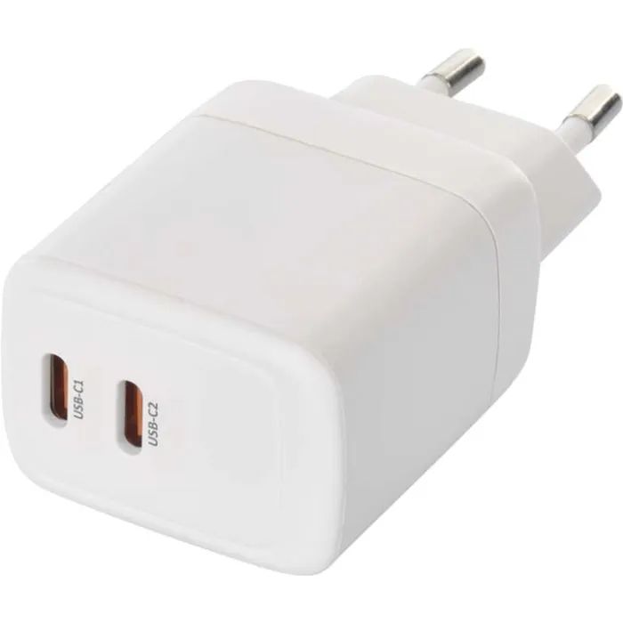 Зарядное устройство EMOS V03G35 2xUSB-C 35W GaN (V03G35) изображение 2
