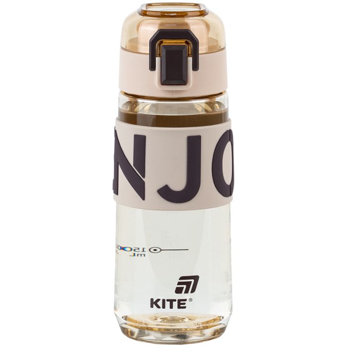 Бутылка для воды Kite 550 мл сіро-рожева (K25-1232-2)