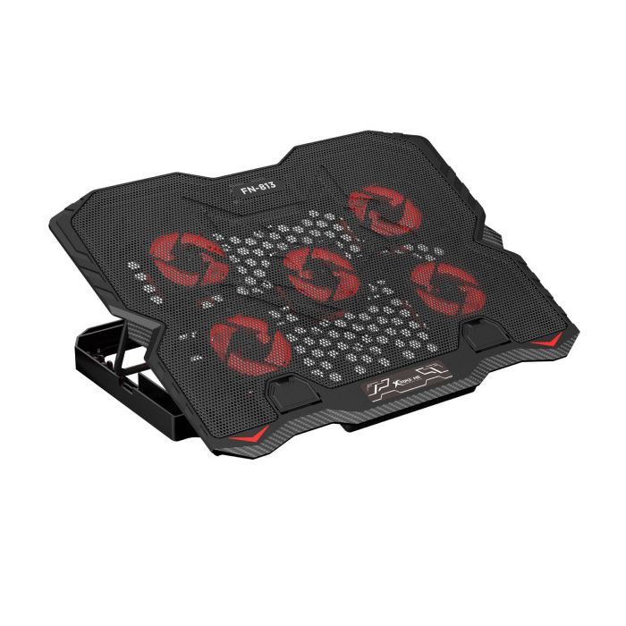Подставка для ноутбука Xtrike ME FN-813 5 Fan, Red Led, 2 USB (FN-813)
