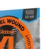 Струны для гитары D'Addario XL Nickel Wound Jazz Extra Light (10-49) (EJ20) изображение 4