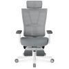 Офісне крісло Mealux S6 Air Fabric Grey White (HF-S6 F/ GW) зображення 2