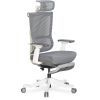 Офісне крісло Mealux S6 Air Fabric Grey White (HF-S6 F/ GW)