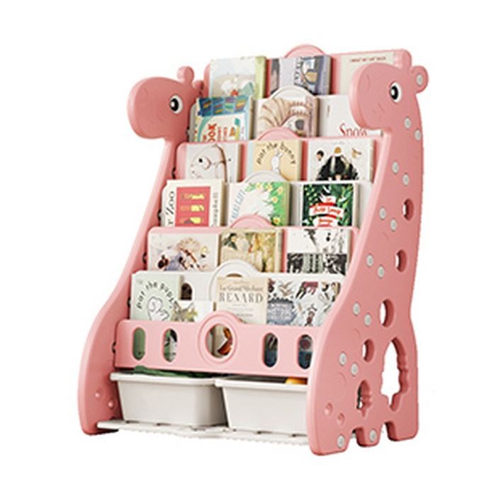 Детский стеллаж Mealux Raffo Pink (KD-E042 Pink)