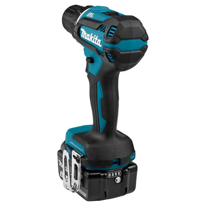 Шуруповерт Makita DDF485SFJ 18V, 3Ah, 27-50Нм 0-500/0-1900 об/мин, кейс (DDF485SFJ) изображение 5