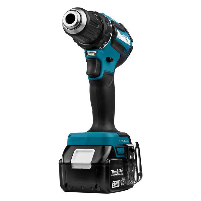 Шуруповерт Makita DDF485SFJ 18V, 3Ah, 27-50Нм 0-500/0-1900 об/мин, кейс (DDF485SFJ) изображение 6