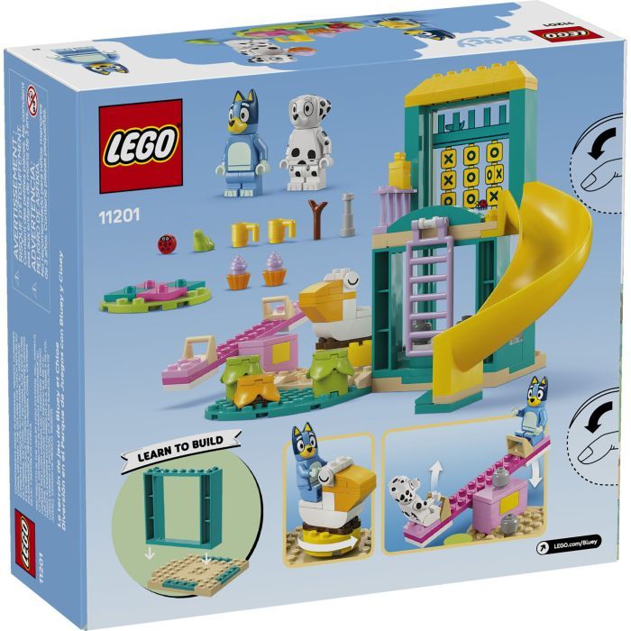 Конструктор LEGO Bluey Веселье с Блуи и Хлоей на игровой площадке (11201) изображение 7