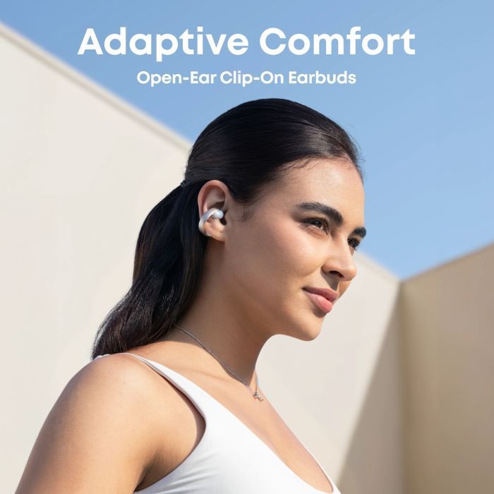 Навушники Anker SoundCore AeroClip White (A3388G21) зображення 2