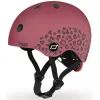 Шлем Scoot&Ride вишневий з ліхтариком 45-51см (SR-181206-WILDCAT) изображение 4
