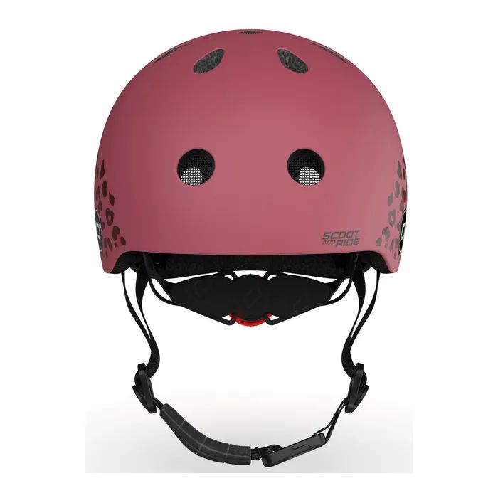 Шлем Scoot&Ride оливковий з ліхтариком 45-51см (SR-181206-OLIVE) изображение 5