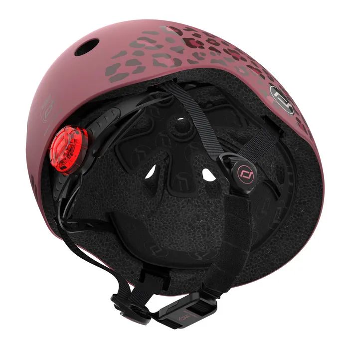 Шлем Scoot&Ride оливковий з ліхтариком 45-51см (SR-181206-OLIVE) изображение 6