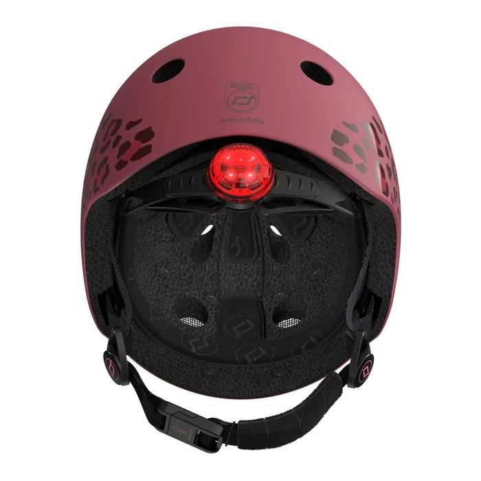 Шлем Scoot&Ride оливковий з ліхтариком 45-51см (SR-181206-OLIVE) изображение 7
