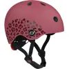 Шлем Scoot&Ride вишневий з ліхтариком 45-51см (SR-181206-WILDCAT)