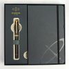 Ручка пір'яна Parker URBAN 17 Muted Black GT  FP F + блокнот Parker + подар.упаковка GIFT24 (30 011b24) зображення 5