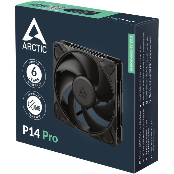 Кулер до корпусу Arctic P14 Pro (ACFAN00313A) зображення 6