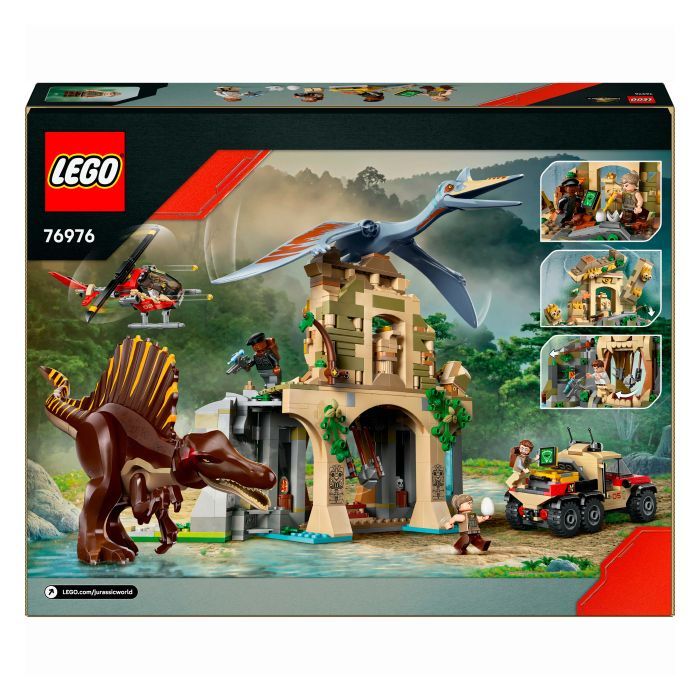 Конструктор LEGO Jurassic World Воздушная миссия со спинозавром (76976) изображение 3 Конструктор LEGO Jurassic World Воздушная миссия со спинозавром (76976) изображение 3