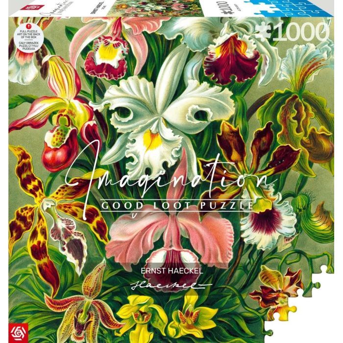 Пазл GoodLoot Imagination: Orchid Ernst Haeckel 1000 эл. (5908305247531) изображение 3