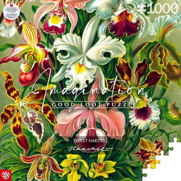 Пазл GoodLoot Imagination: Orchid Ernst Haeckel 1000 эл. (5908305247531) изображение 4
