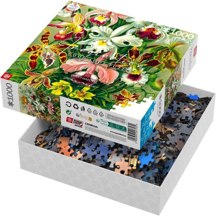 Пазл GoodLoot Imagination: Orchid Ernst Haeckel 1000 эл. (5908305247531) изображение 9