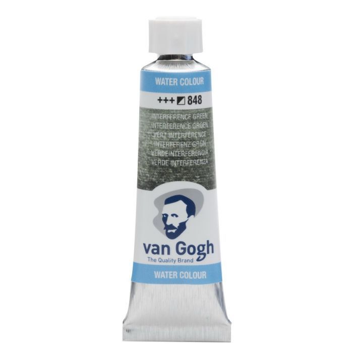 Акварельные краски Royal Talens Van Gogh (848), Інтерферентний зелений, туба 10 мл (8712079418243)