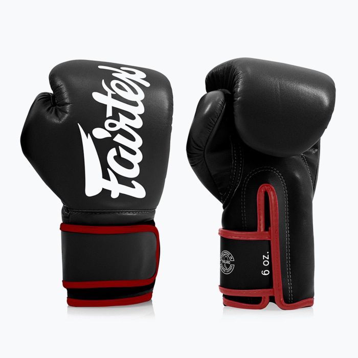 Боксерские перчатки Fairtex BGV14 Black 14 унцій (бинти в комплекті) (BGV14_14oz_Black) изображение 4