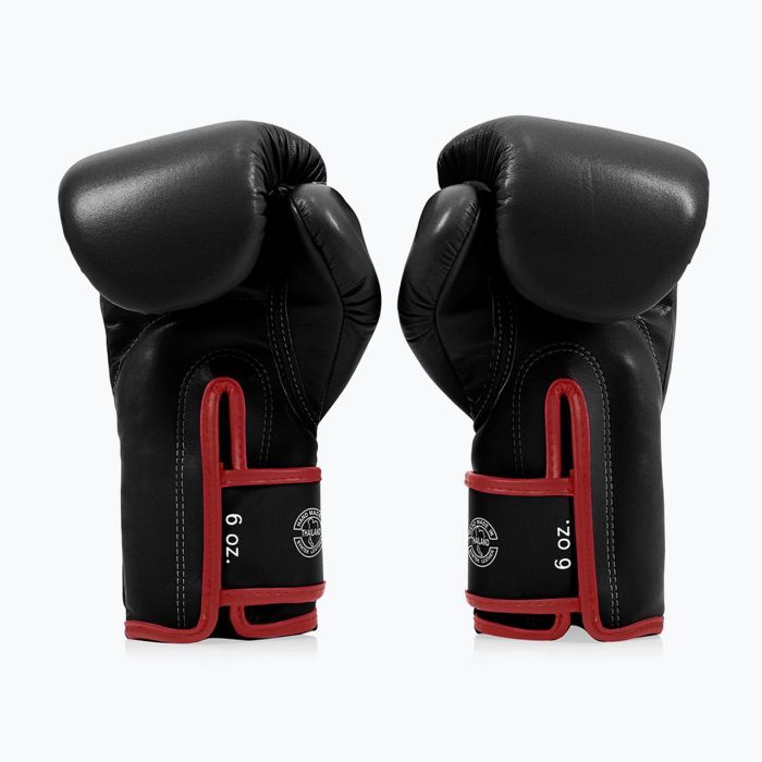 Боксерские перчатки Fairtex BGV14 Black 14 унцій (бинти в комплекті) (BGV14_14oz_Black) изображение 6