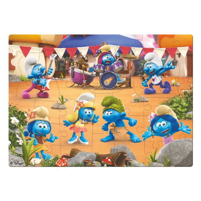 Пазл DoDo великий на підлогу The Smurfs. Музика грає (200619) зображення 3