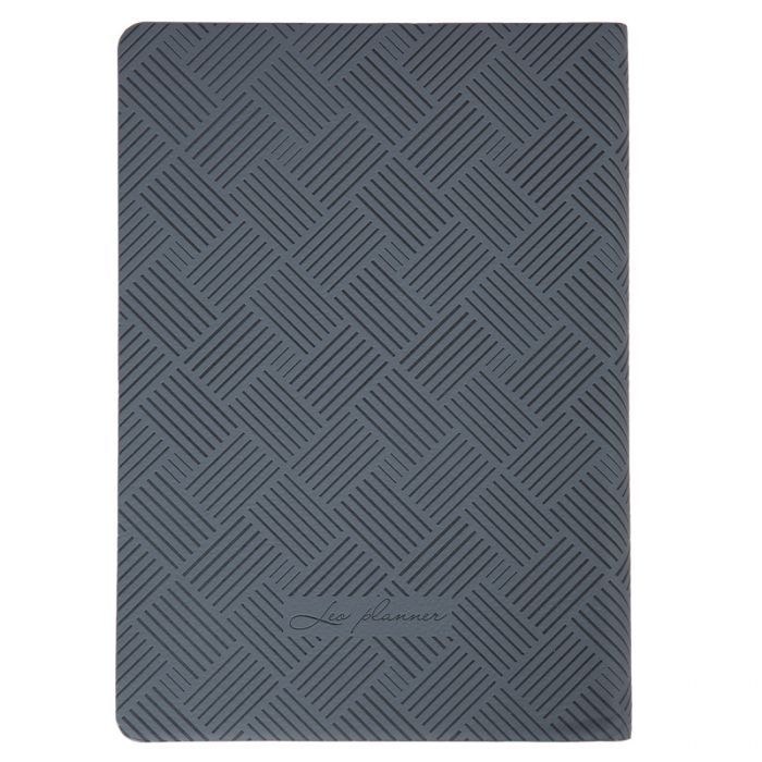 Тижневик Leo planner А5 датований 2026 "Urban", м‘який, сірий, 368 сторінок (252692) зображення 2