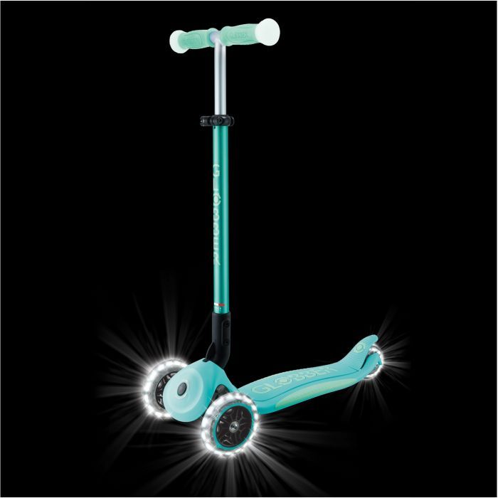 Самокат Globber Elite колеса з підсвіткою М'ятний (839-206) изображение 10