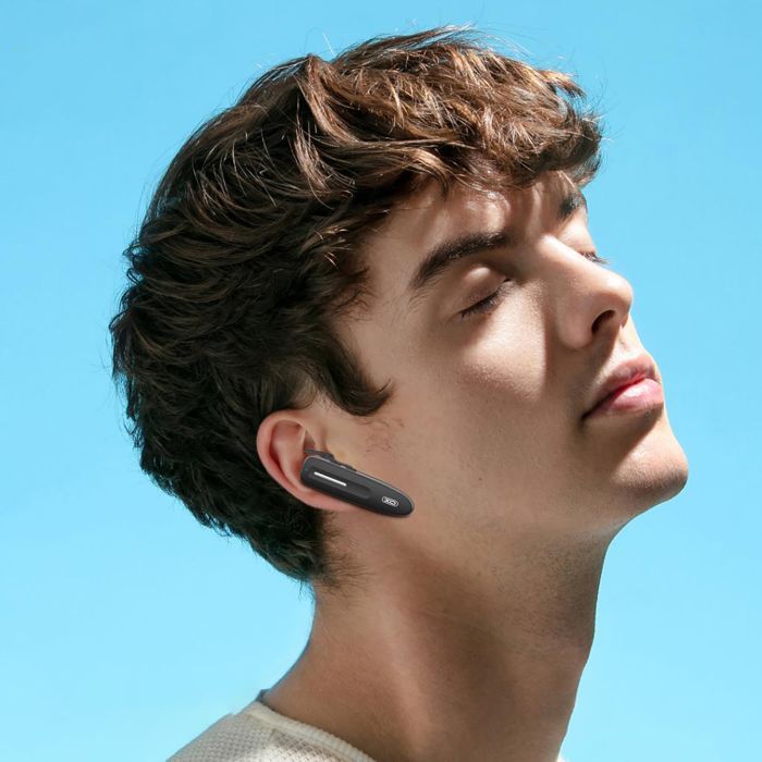 Bluetooth-гарнітура XO BE44 Black (BE44.black) зображення 5