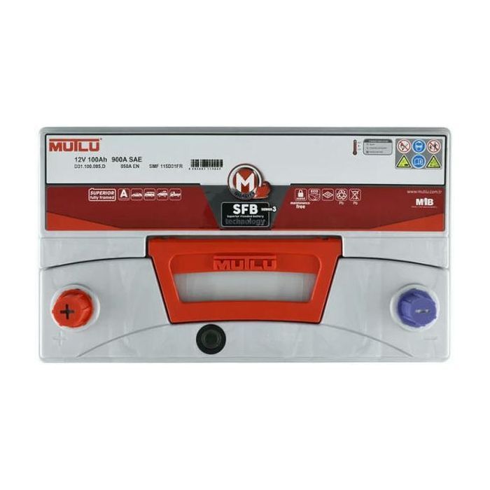 Аккумулятор автомобильный MUTLU 6СТ-100 (1) Asia SFB D31.100.085.D изображение 2
