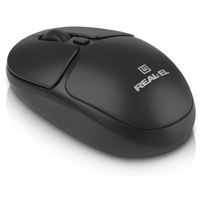 Мышка REAL-EL RM-335W Wireless Black (EL123200055) изображение 3