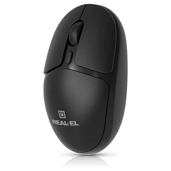 Мышка REAL-EL RM-335W Wireless Black (EL123200055) изображение 6