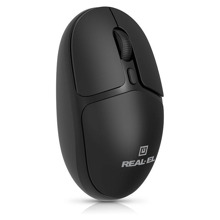 Мышка REAL-EL RM-335W Wireless Black (EL123200055) изображение 7