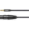 Кабель мультимедійний 3.5mm M to XLR F 1.0m AV182 black Ugreen (20763) зображення 2