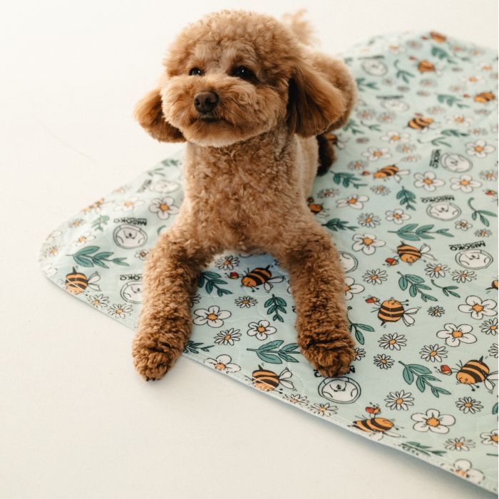 Пелюшки для собак MISOKO&CO Багаторазова з морськими кониками 70х80 см 1 шт рожева (HAINMSK70032) зображення 4