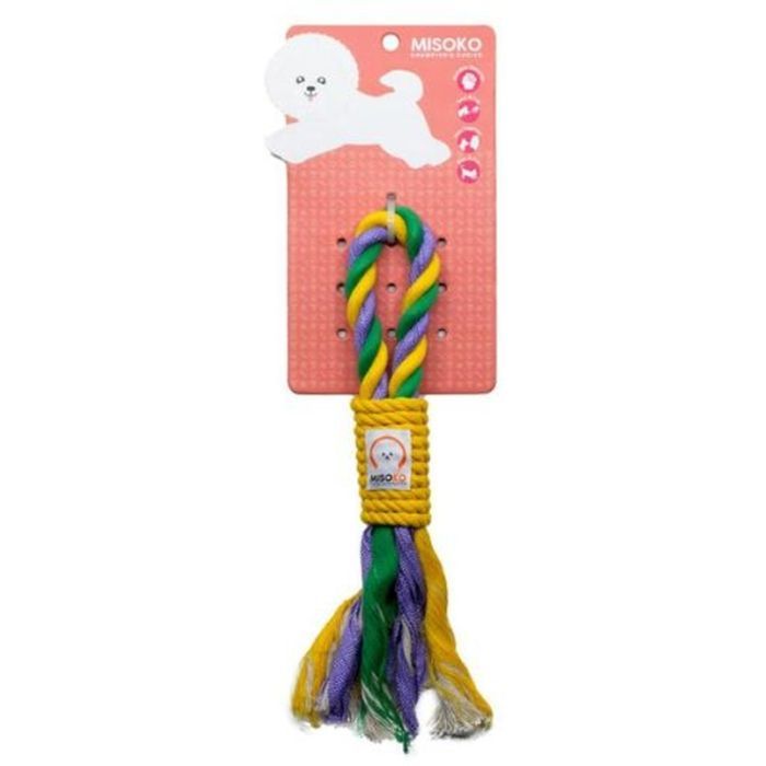 Игрушка для собак MISOKO&CO Веревка зеленая 27 см (MSKAKDT5108-Z)