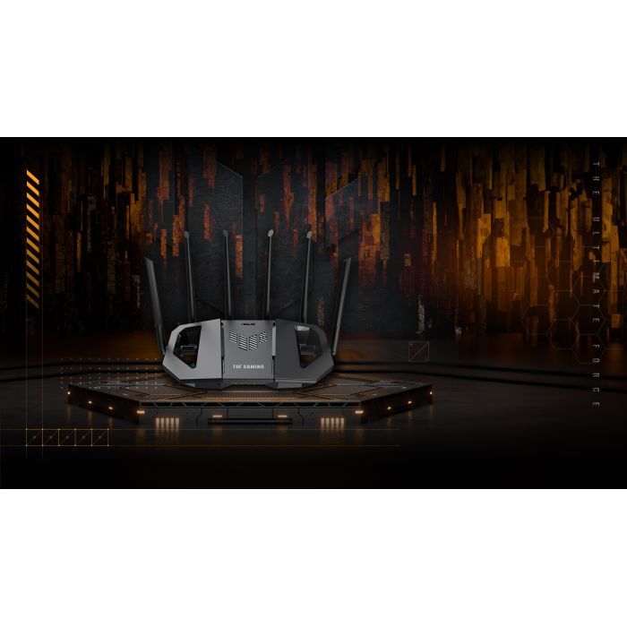 Маршрутизатор ASUS TUF-BE6500 (90IG0920-MO9C00) изображение 6