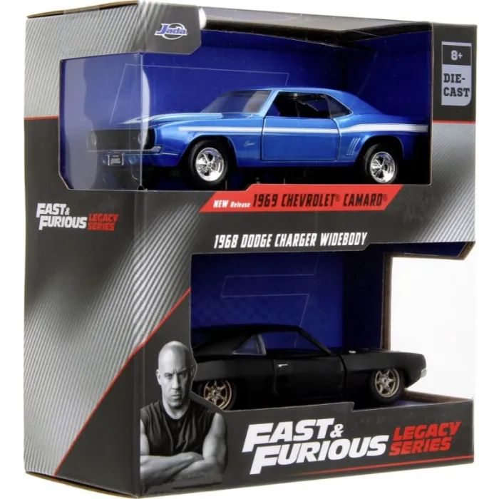 Машина Jada набор автомоделей Fast and Furious Dodge Charger и Chevrolet Camaro (253202013) изображение 6