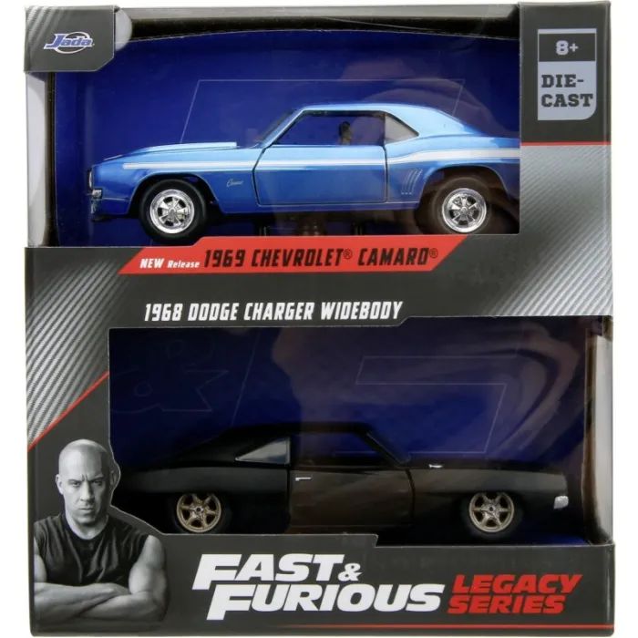 Машина Jada набор автомоделей Fast and Furious Dodge Charger и Chevrolet Camaro (253202013) изображение 7