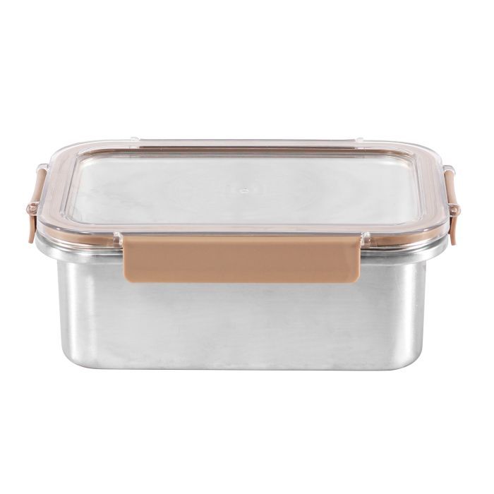 Пищевой контейнер Ringel Meyer прямокутний нержавіюча сталь 3000 мл (RG-9101/3000)