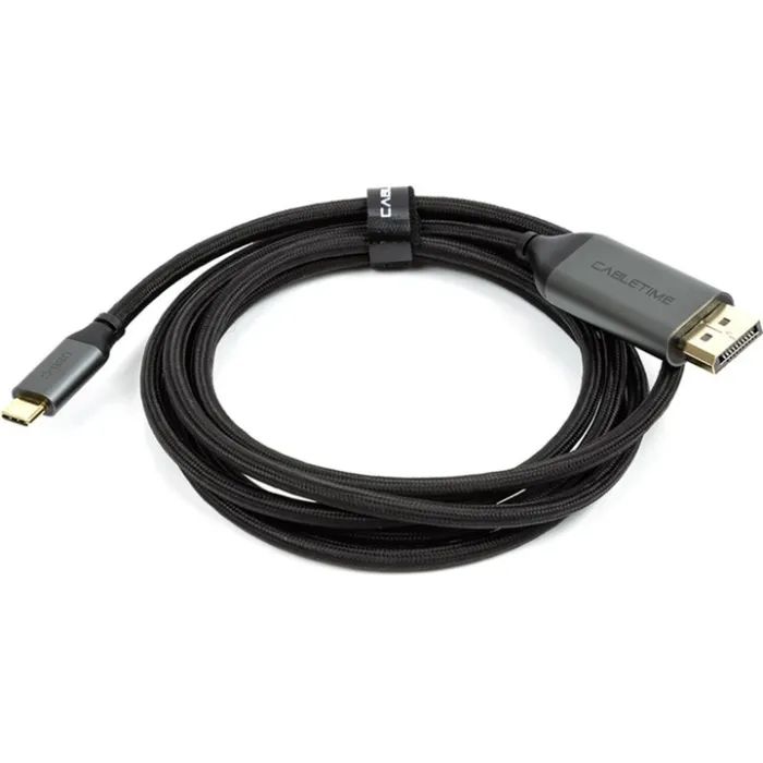 Кабель мультимедийный USB-C to DisplayPort M 1.8m V1.2 4K Cabletime (CA913305) изображение 3