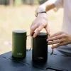Термокружка Tribe Adventure Mug 450 мл black (T-FA-0032-black) изображение 9