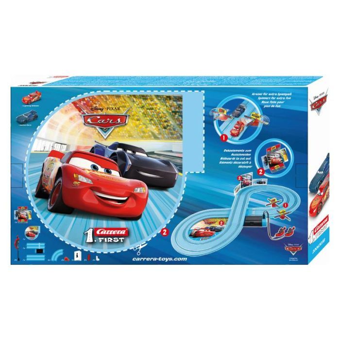 Автотрек Carrera First Disney Pixar Cars - Мощная дуэль, длина трассы 2.4 м (CR-20063038) изображение 7
